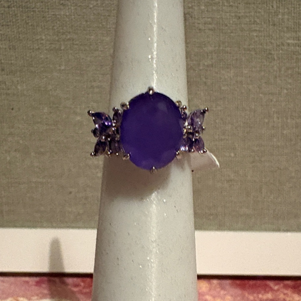 Bomb Party OG Elegant Purple Gemstone Ring